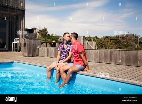 gay poolside sex